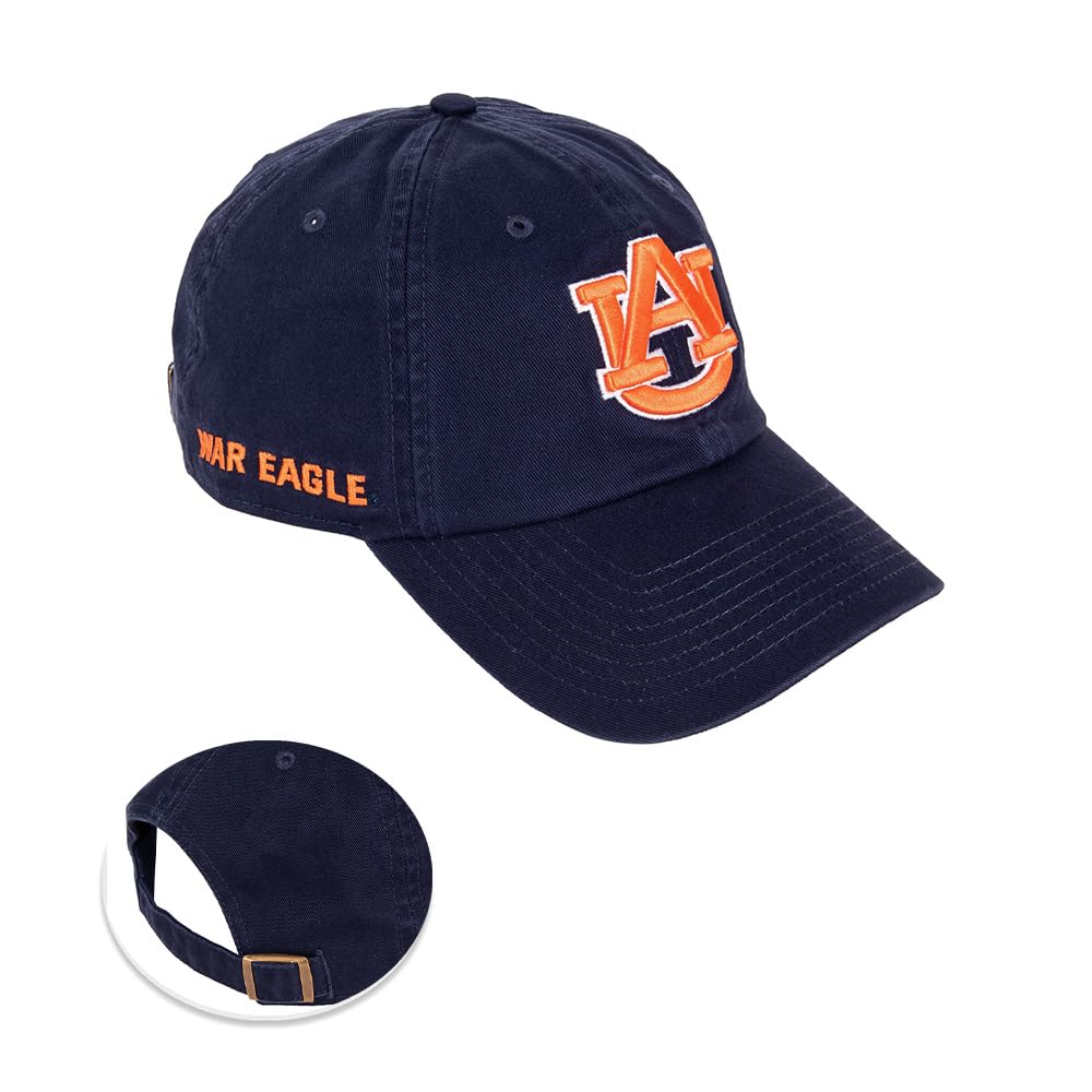 Desert Cactus Auburn University Baseball Hat AU Tigers War Eagle Brimmed Embroirderd Hats Cap Adjustable Cloth Strap Adult (Style G1)