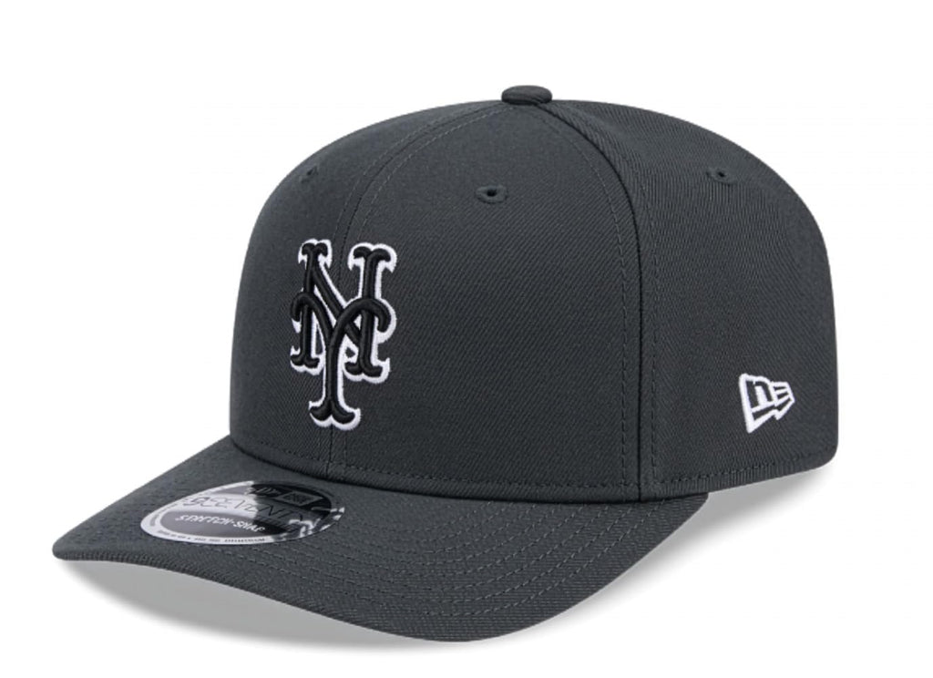 New York Mets MLB 9SEVENTY Graphite Stretch Adjustable Snapback Hat