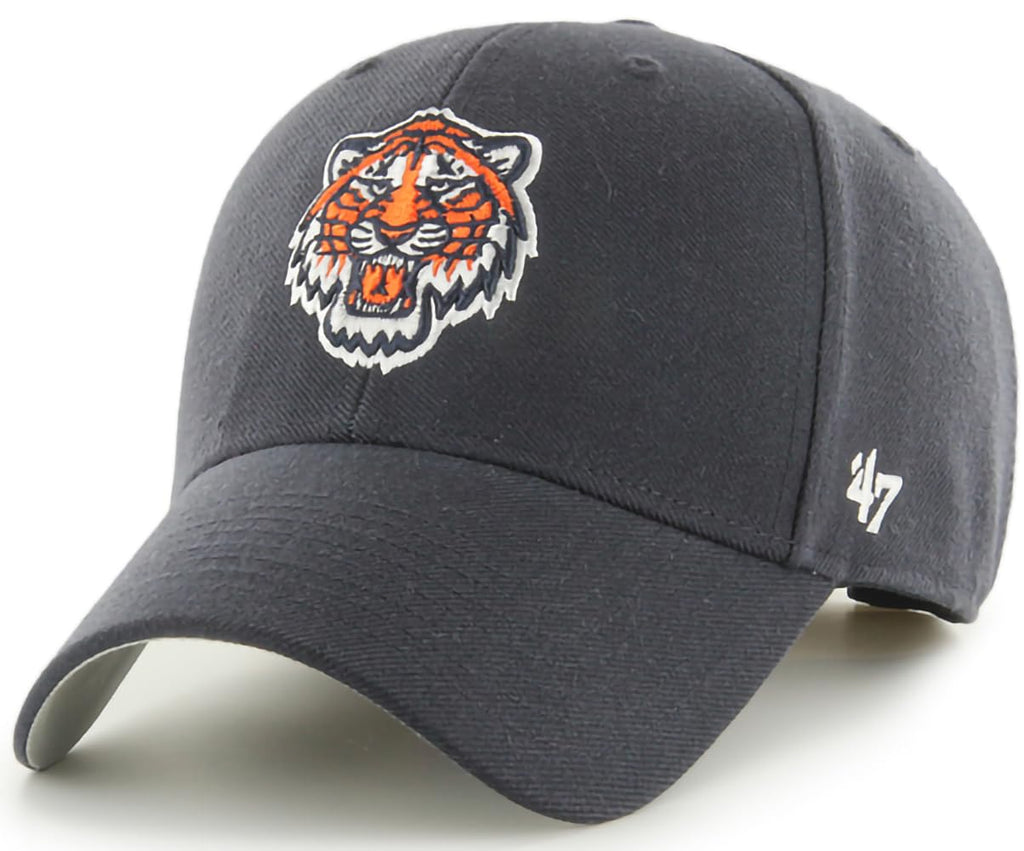 47 MLB Cooperstown MVP Adjustable Hat, Adult One Size Fits All (Detroit Tigers)