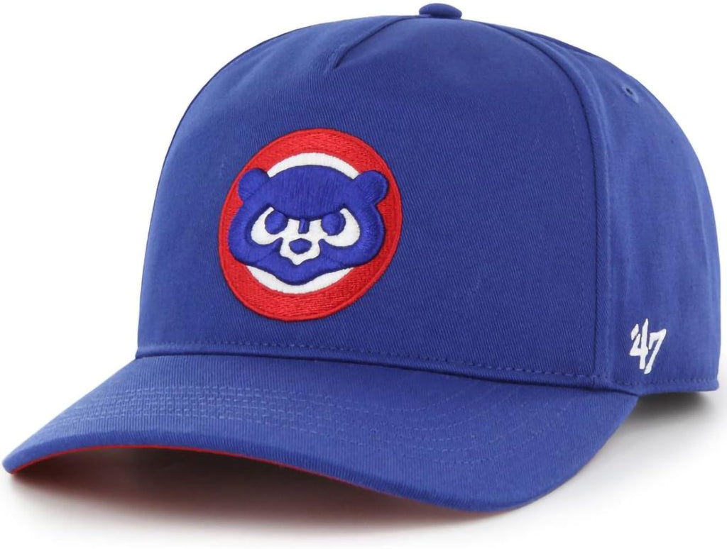 47 MLB Grand Slam Cooperstown Team Color Adjustable Snapback Structured Hat, Adult One Size Fits All - Chicago Cubs, Chicago Cubs Navy