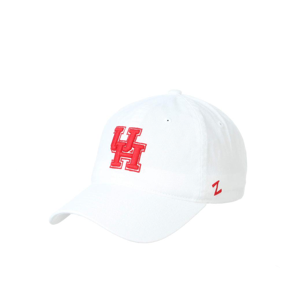 NCAA Houston Cougars Mens Adjustable Scholarship Hat White, Houston Cougars White, Adjustable