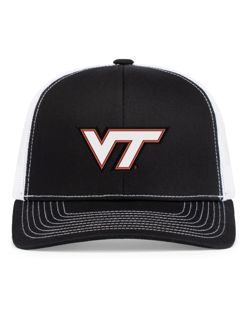 Pacific Headwear NCAA Virginia Tech Contrast Stitch Trucker Snapback OS Multi