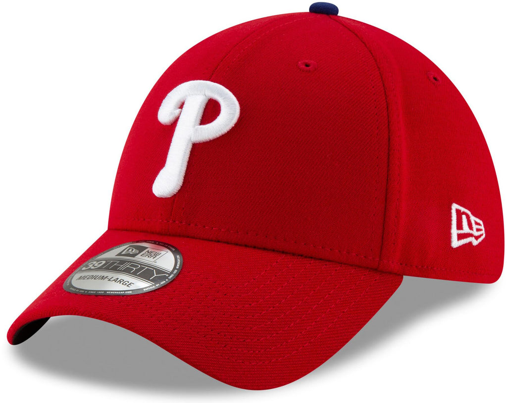 New Era MLB Team Classic 39THIRTY Stretch Flex Fit Hat Cap (as1, Alpha, m, l, Philadelphia Phillies)