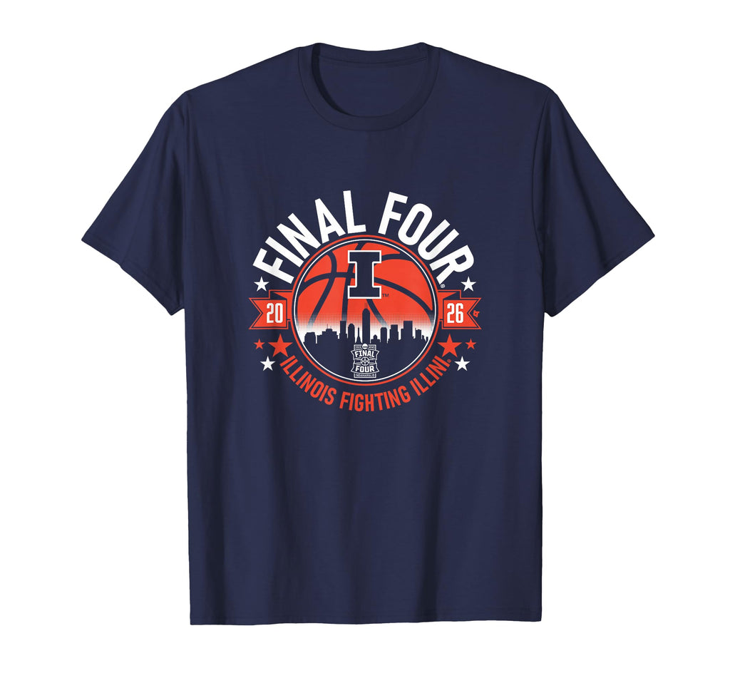 Illinois Fighting Illini MBB - 2026 Final Four T-Shirt