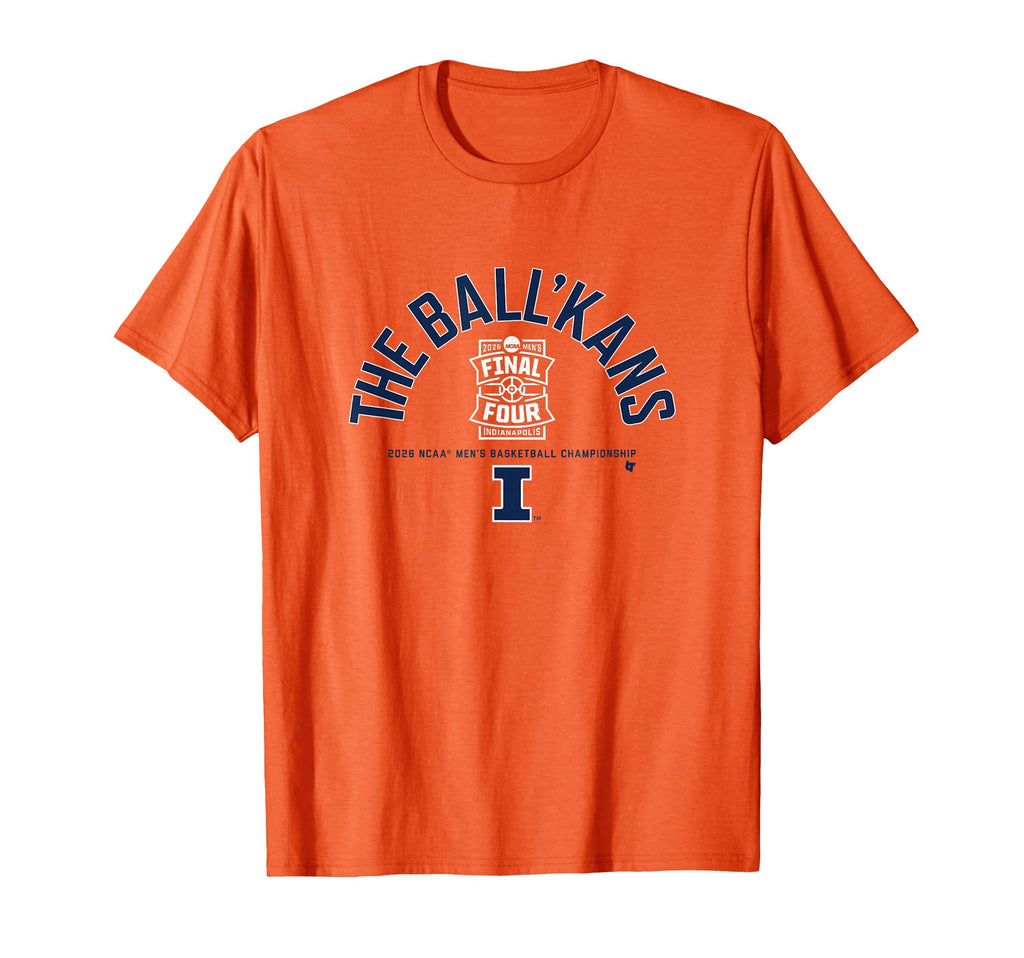 Illinois Basketball - The Ball'kans - 2026 Final Four T-Shirt