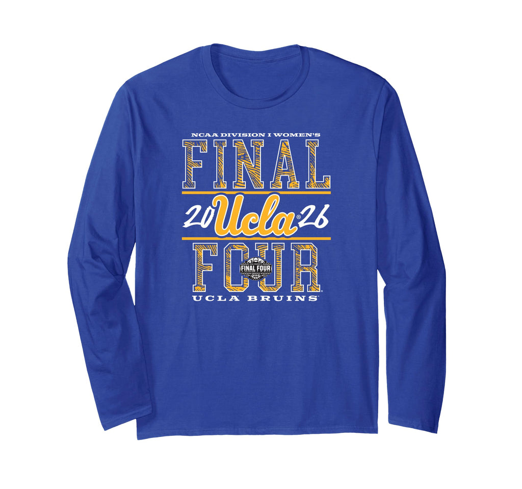 UCLA Women's Basketball Final Four March Madness Classic Nil Long Sleeve T-Shirt