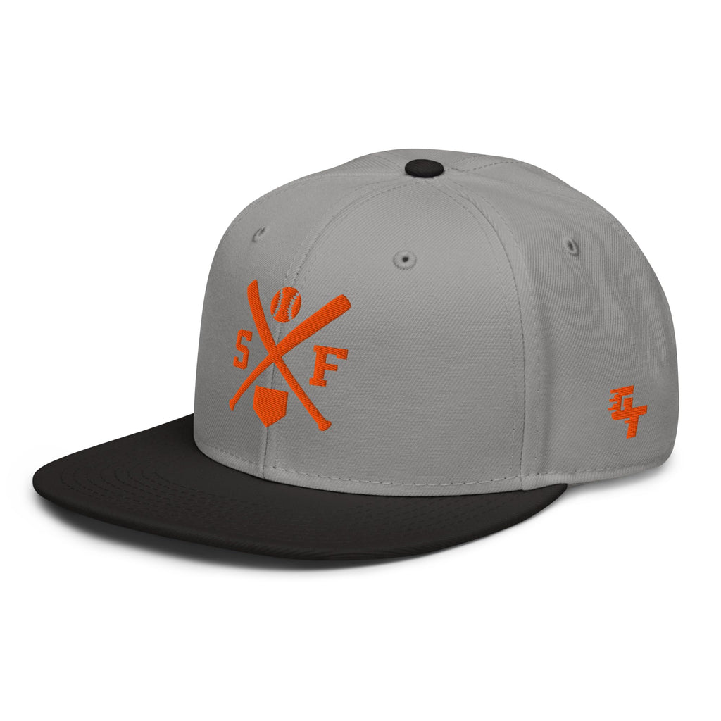 San Francisco Baseball Bats Retro SF Snapback Hat Baseball Cap