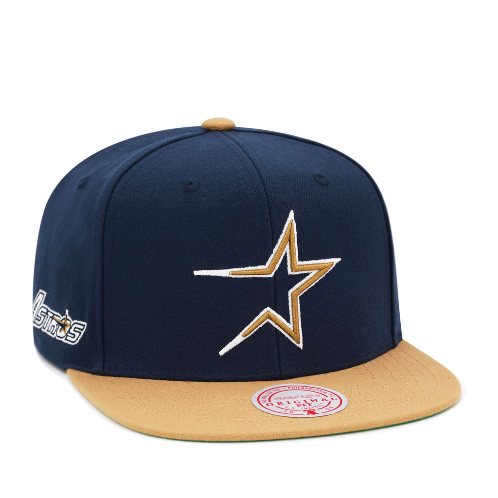 Mitchell & Ness Houston Astros Cooperstown MLB Evergreen Snapback Hat Cap - Navy