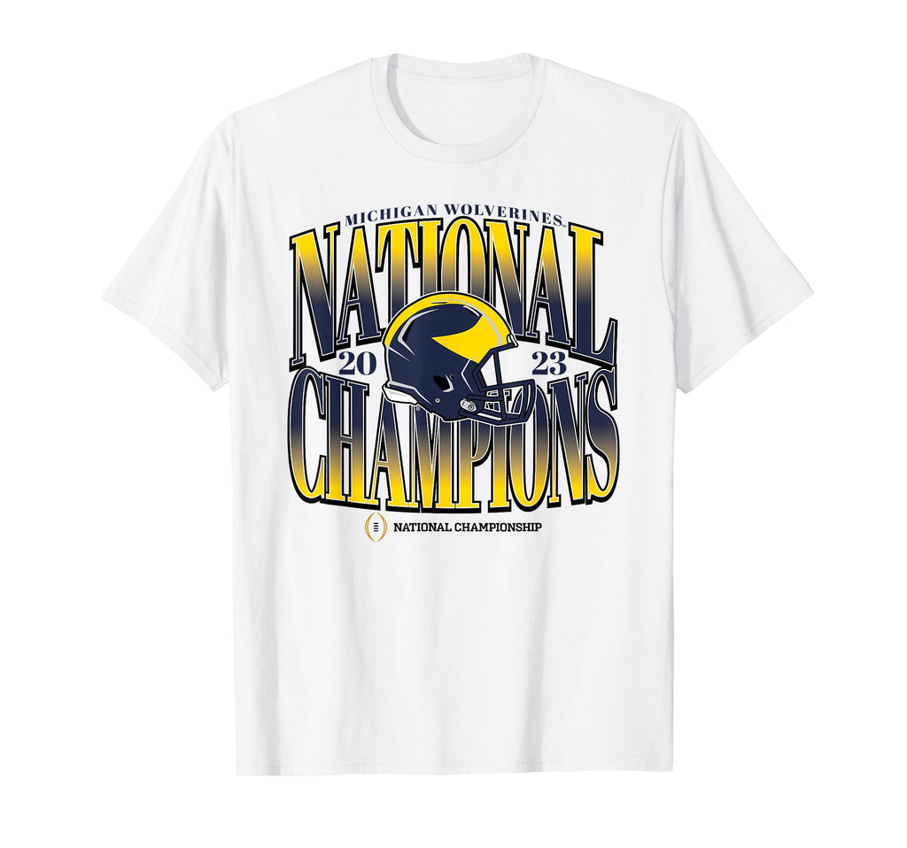 Michigan Wolverines 2023 CFP National Champions Strong T-Shirt