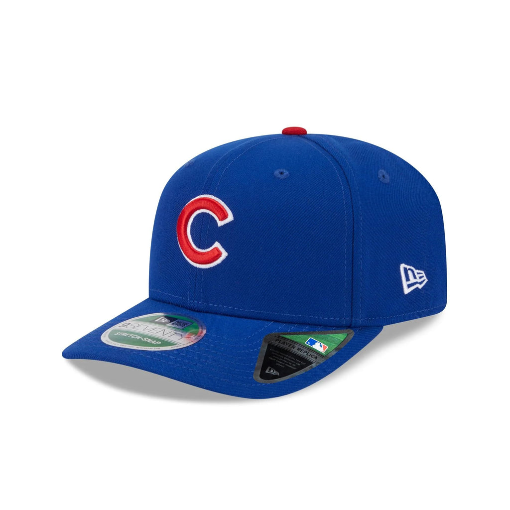 New Era Unisex-Adult MLB Player Replica 9SEVENTY Baseball Team Color Stretch Adjustable Snapback Hat One Size Fits All - Chicago Cubs - Blue