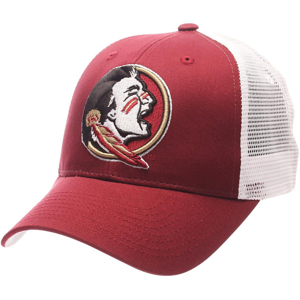 Zephyr Men's Florida State Seminoles Adjustable Snapback Hat Big Rig, Florida State Seminoles Garnet, Adjustable
