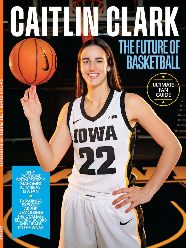 Caitlin Clark - Women's Basketball Trailblazer, Iowa Hawkeyes, Record Breaker, NCAA, 2023 Final Four, ESPN TV Ratings, NIL, Brand Ambassador, WNBA, Praised By LeBron James, Patrick Mahomes & MrBeast!