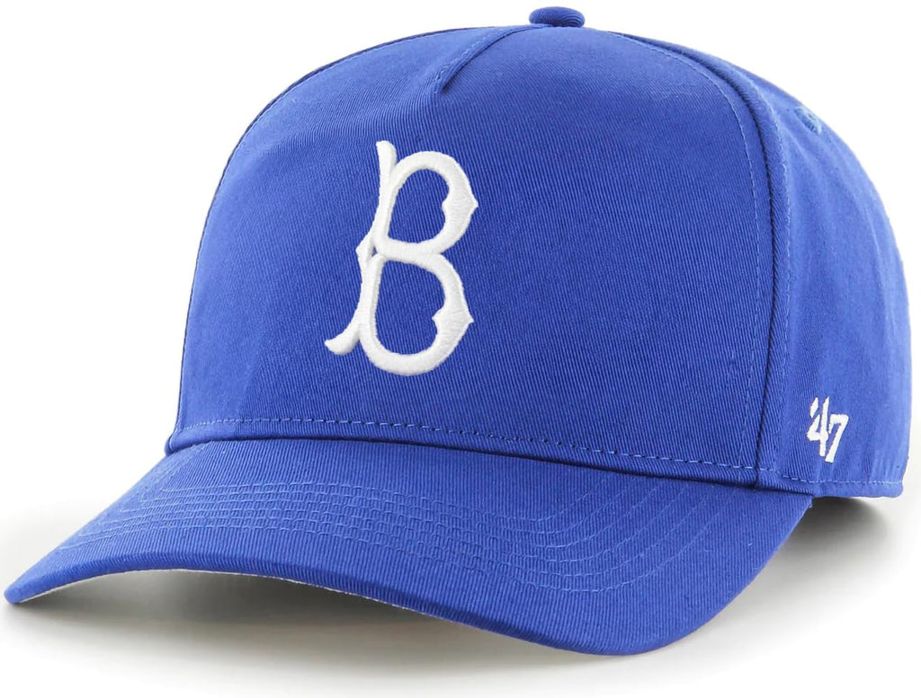 47 MLB Grand Slam Cooperstown Team Color Adjustable Snapback Structured Hat, Adult One Size Fits All - Los Angeles Dodgers, Los Angeles Dodgers Blue