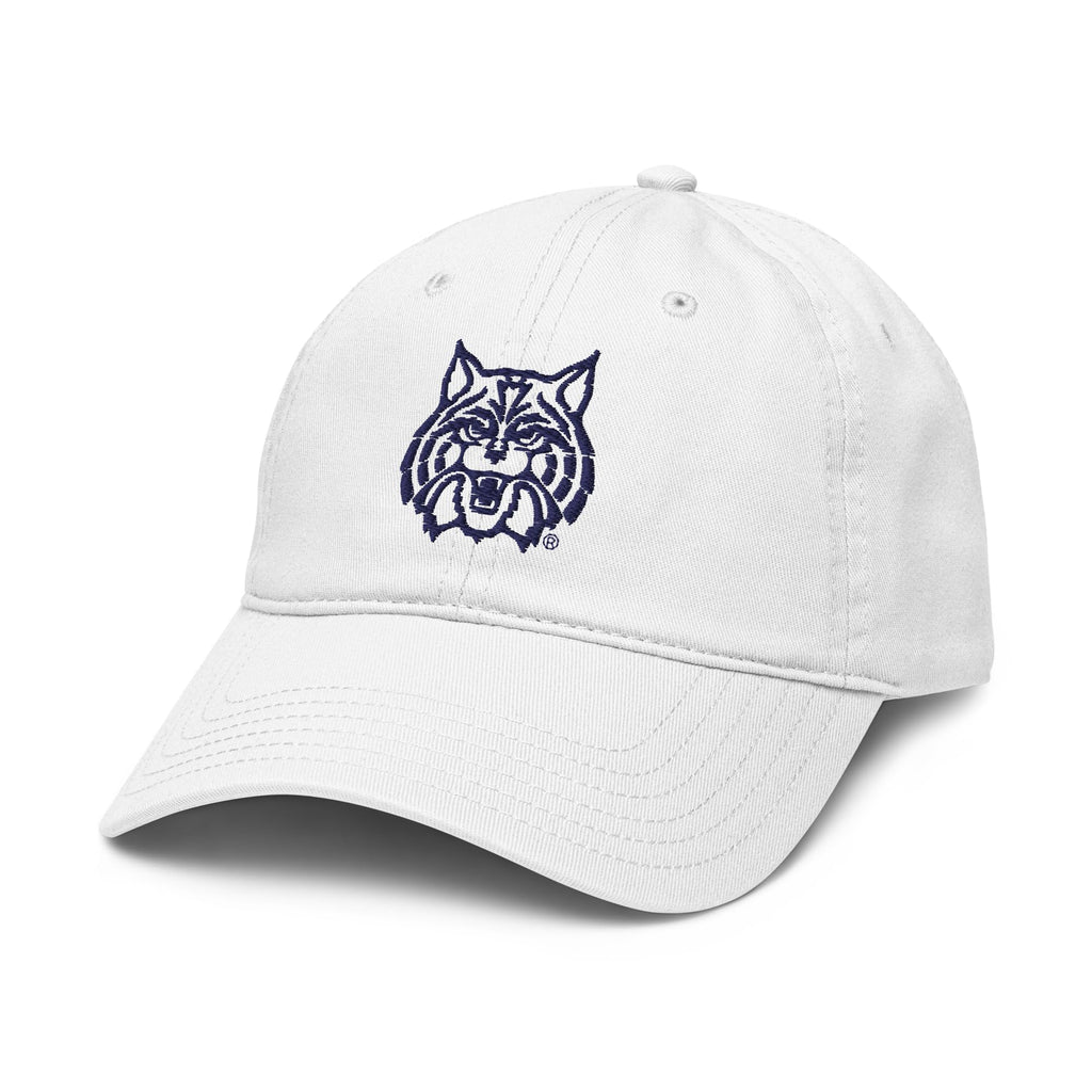 Arizona Wildcats Mascot White Officially Licensed Adjustable Baseball Hat
