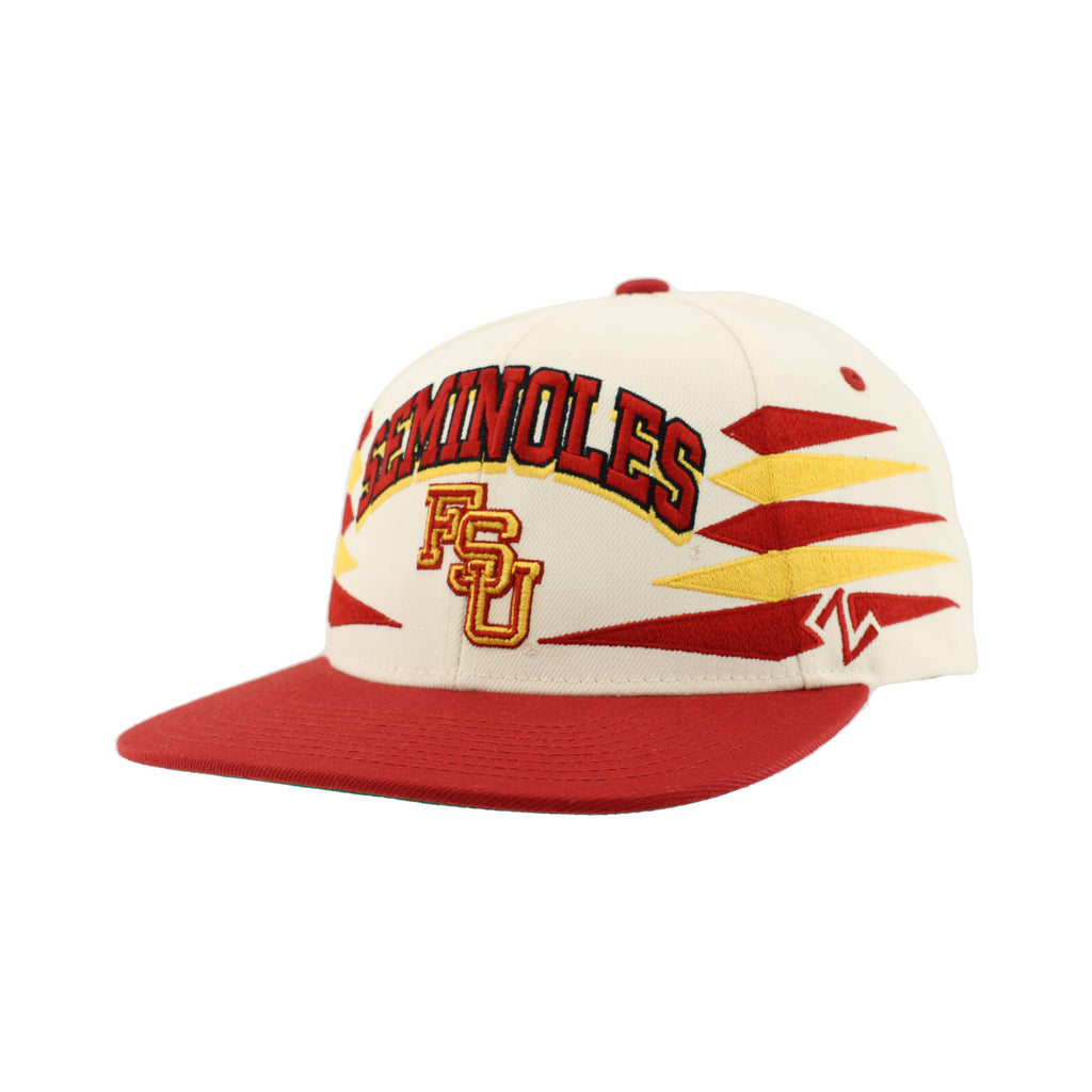 ZHATS Standard NCAA Officially Licensed Hat Flat Snapback Z11 Retro Diamond, Team Color, One Size