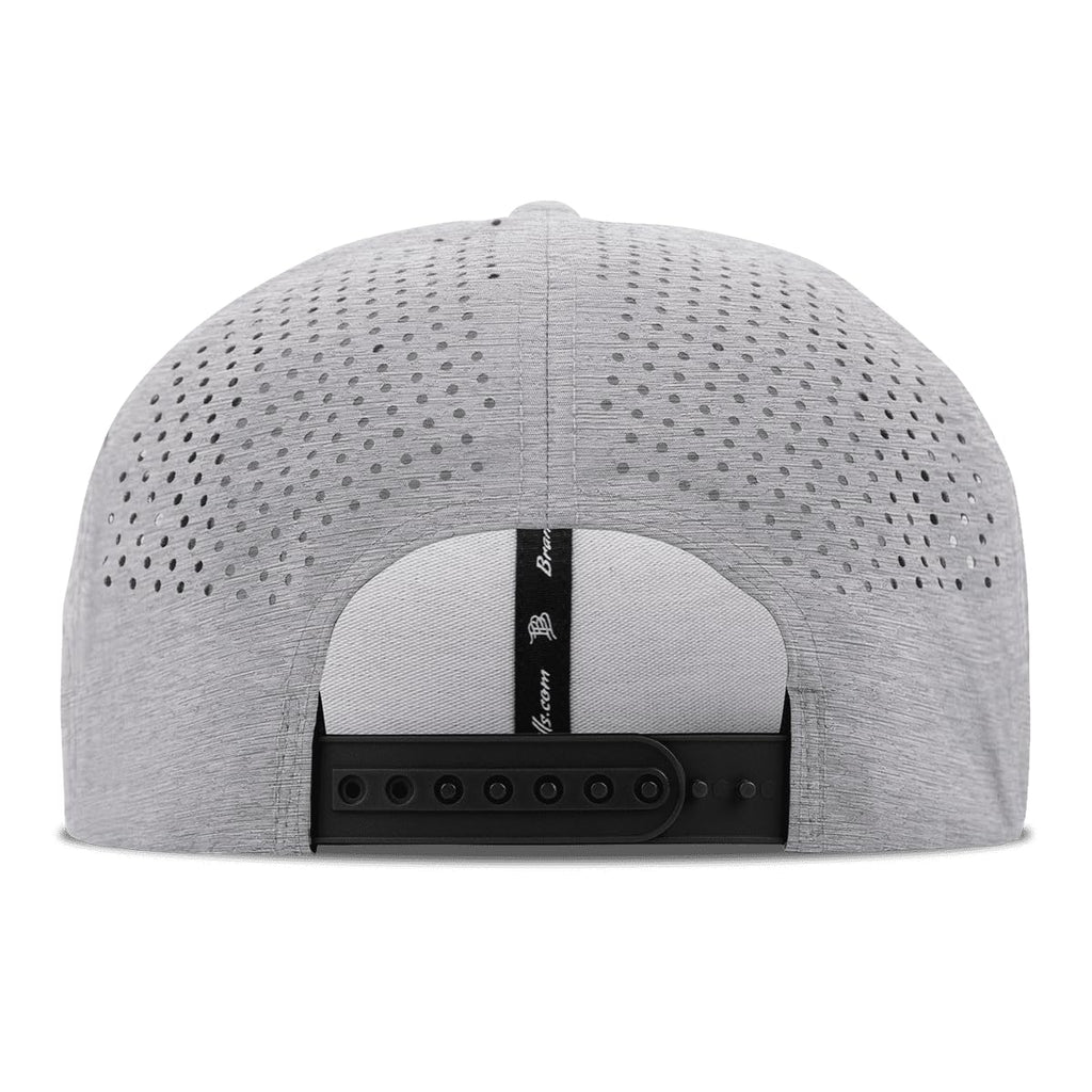 Branded Bills Officially Licensed x USC Trojans Heather Grey Flat Performance USC Trojans Script PVC