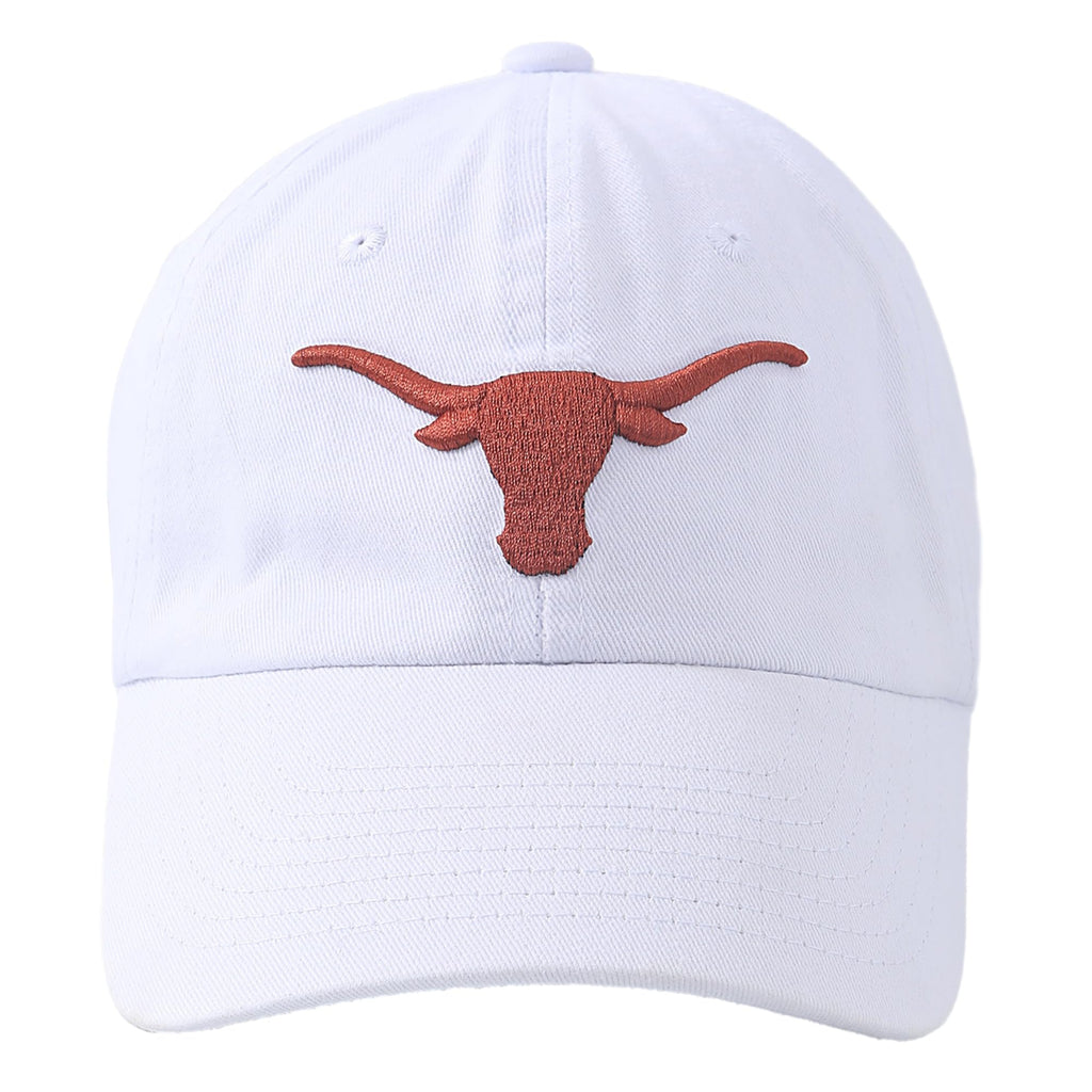 Leomie White Longhorns Baseball Cap for Men and Women - Classic Design, Adjustable Strap, Comfortable Fit for Everyday Wear and Outdoor Activities