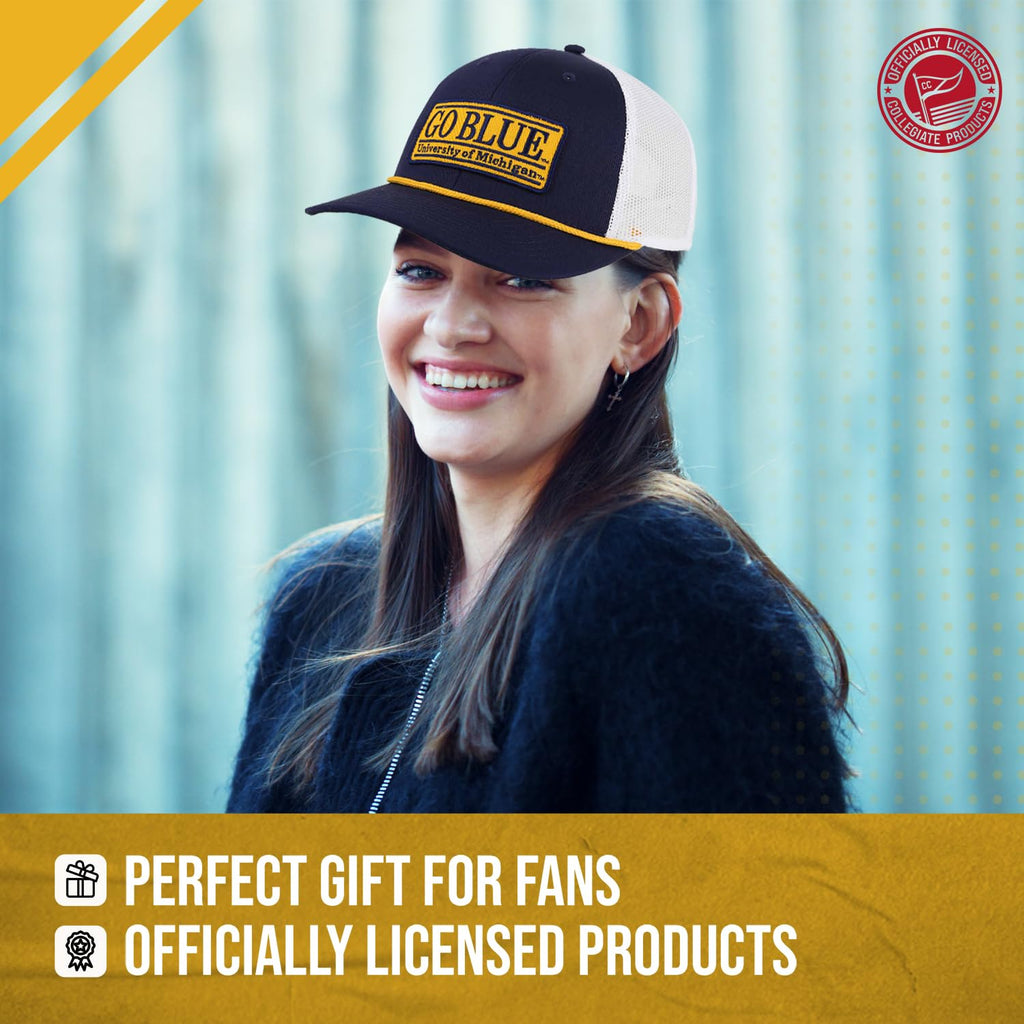 The Game NCAA Adjustable Mesh Trucker Hat - Unisex, Performance Sweatband, Embroidered Team Design - View #2