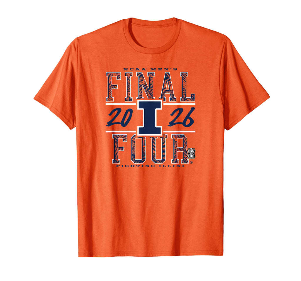 Illinois Men's Basketball Final Four March Madness Classic T-Shirt