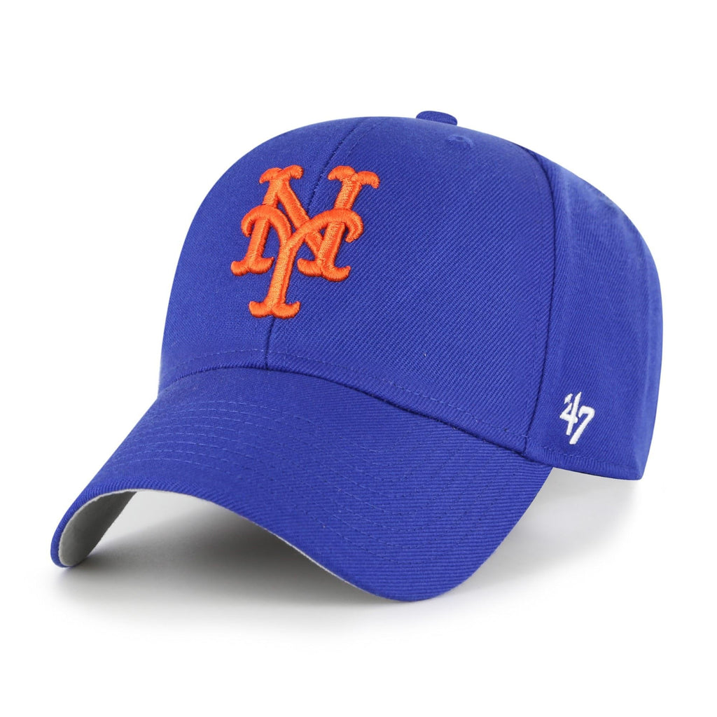 '47 New York Mets MVP Hat Cap Royal/Orange/White Outline