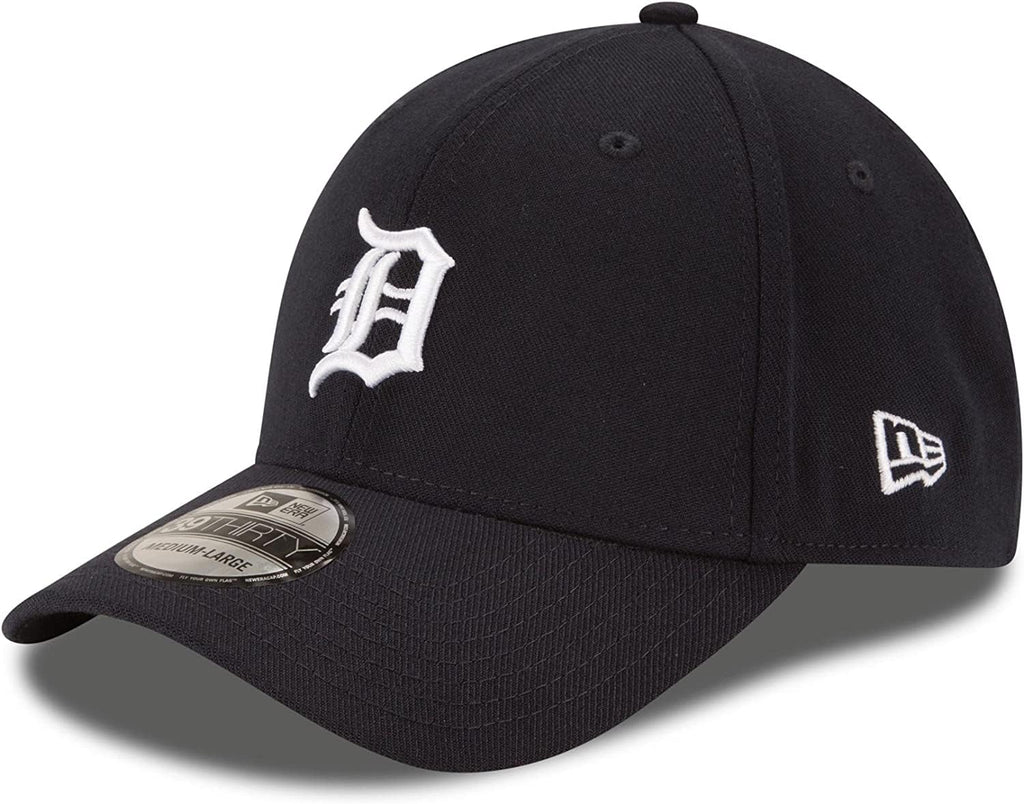 New Era MLB Team Classic 39THIRTY Stretch Flex Fit Hat Cap (as1, Alpha, s, m, Detroit Tigers)
