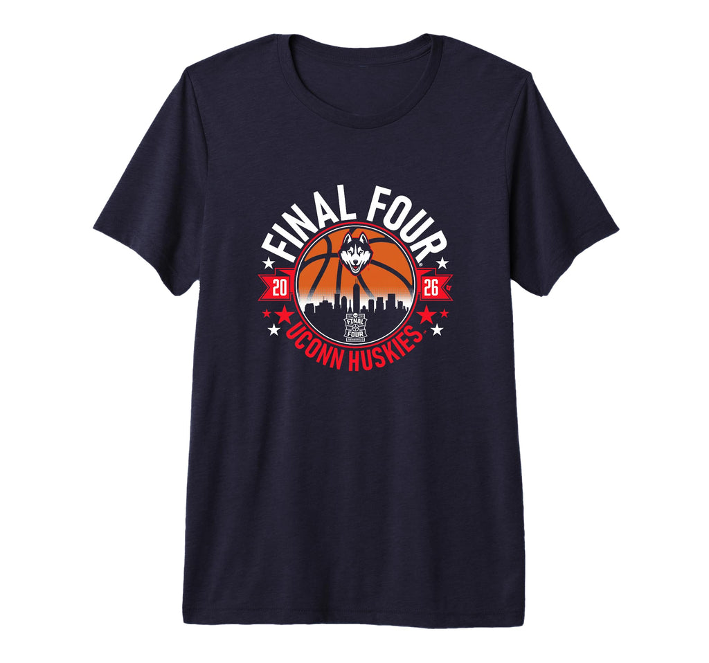 UConn Huskies MBB - 2026 Final Four - NCAA March Madness Premium Tri-Blend T-Shirt