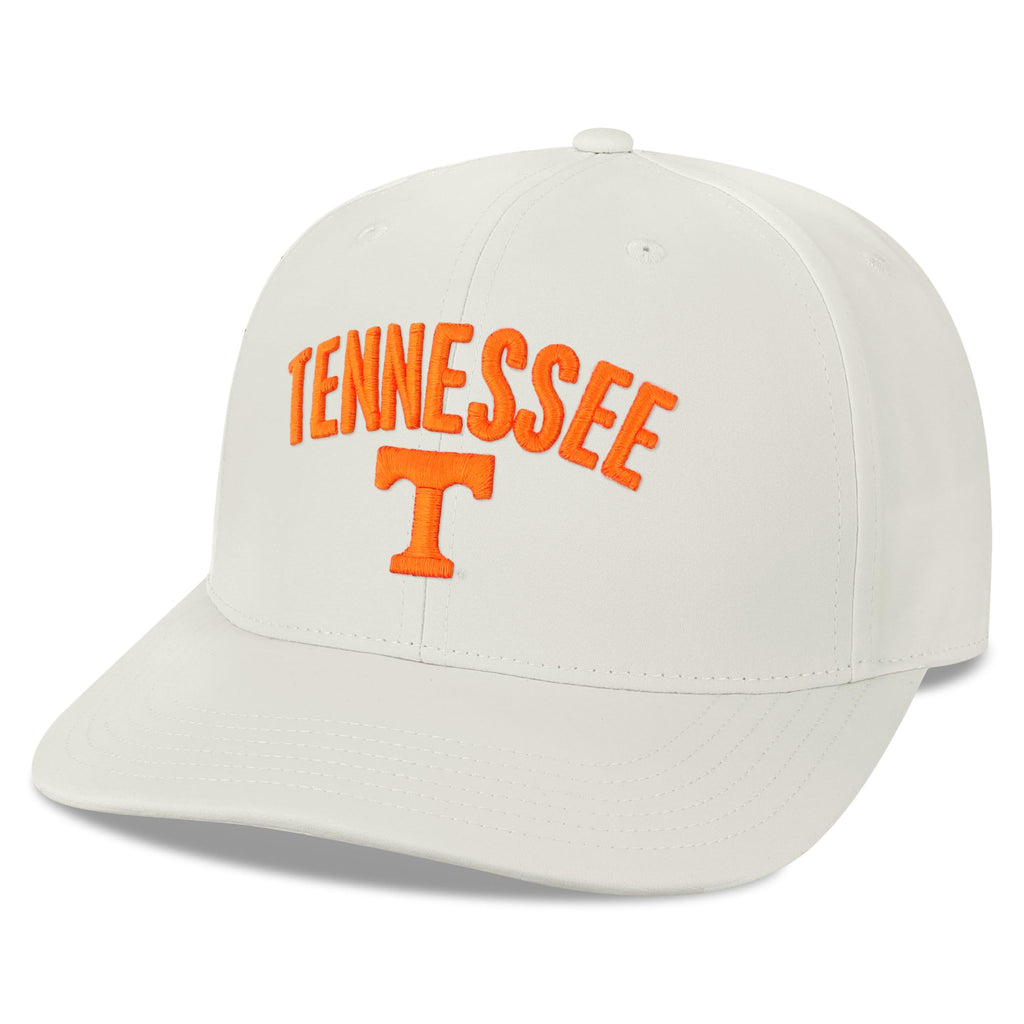 Legacy NCAA Officially Licensed Baseball Hat, Tennessee Volunteers, Lightweight Cap for Men & Women, Back Nine Adjustable (B9A), White, One Size Fits Most, Adjustable Closure