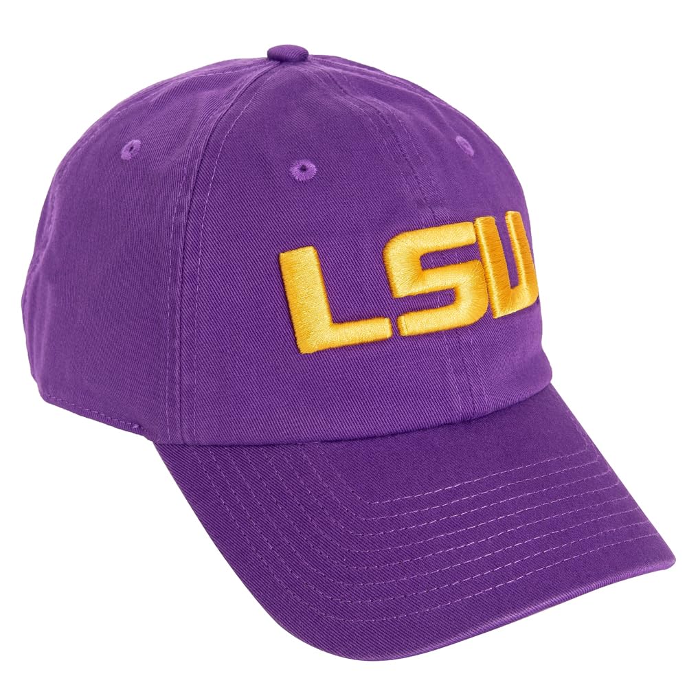 Desert Cactus LSU Louisiana State University Embroidered Baseball Hat (D1)