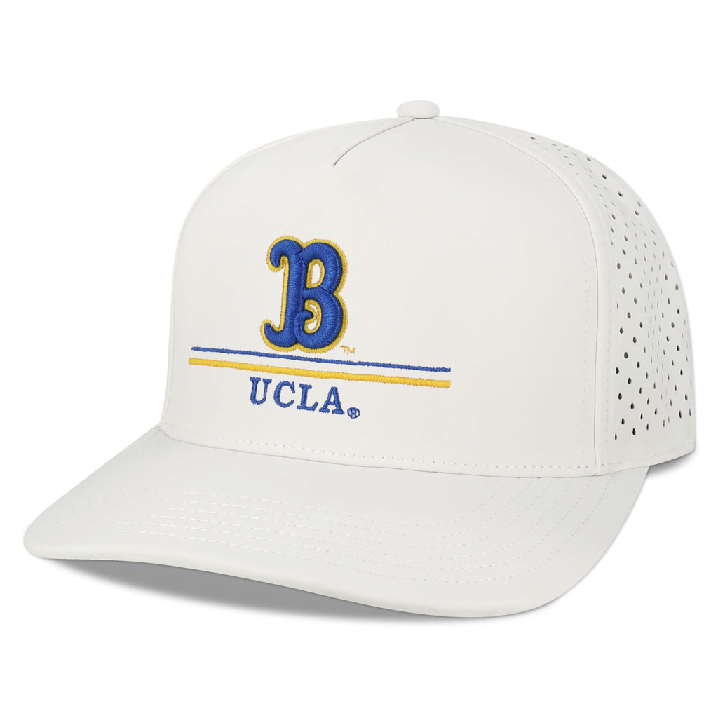 Legacy NCAA Officially Licensed Baseball Hat, UCLA Bruins, Lightweight Cap for Men & Women, Cut Above Adjustable (Cut), White, One Size Fits Most, Snapback Closure
