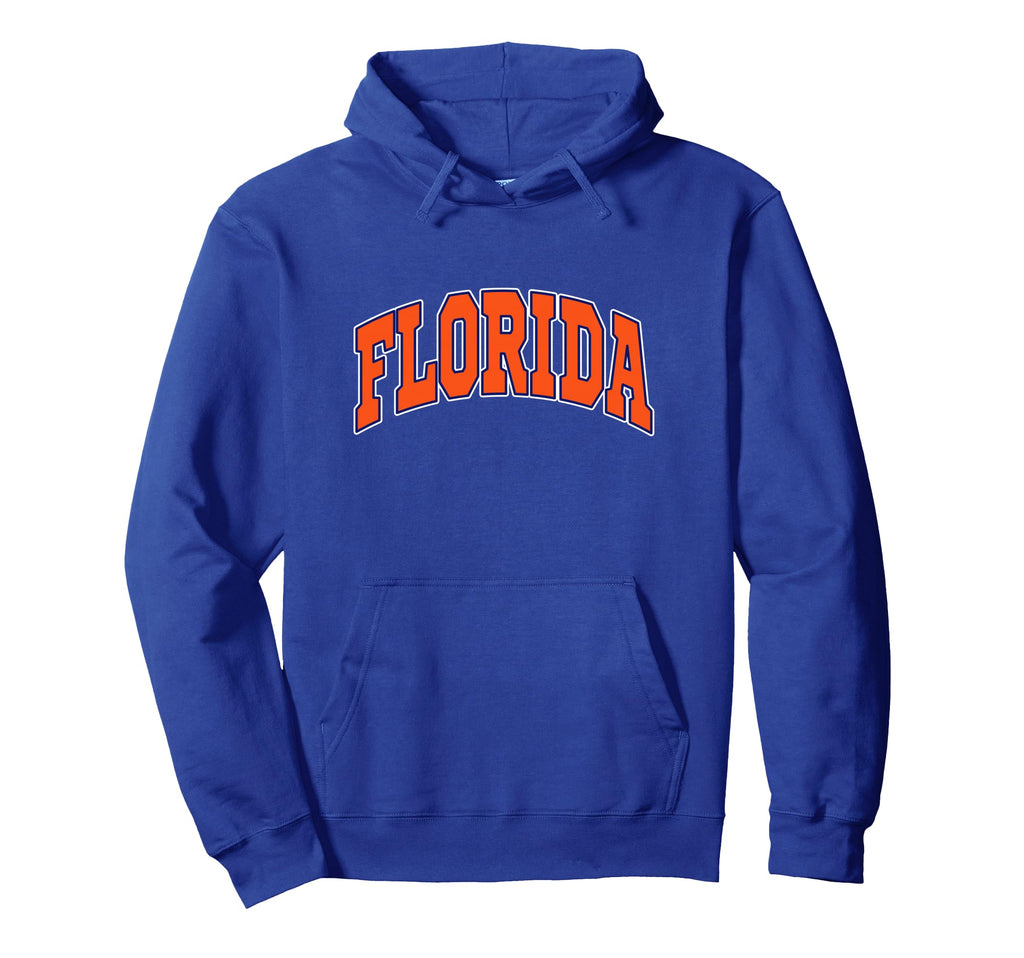 Graphic Apparel Co. FLORIDA - Throwback Design - Classic Pullover Hoodie