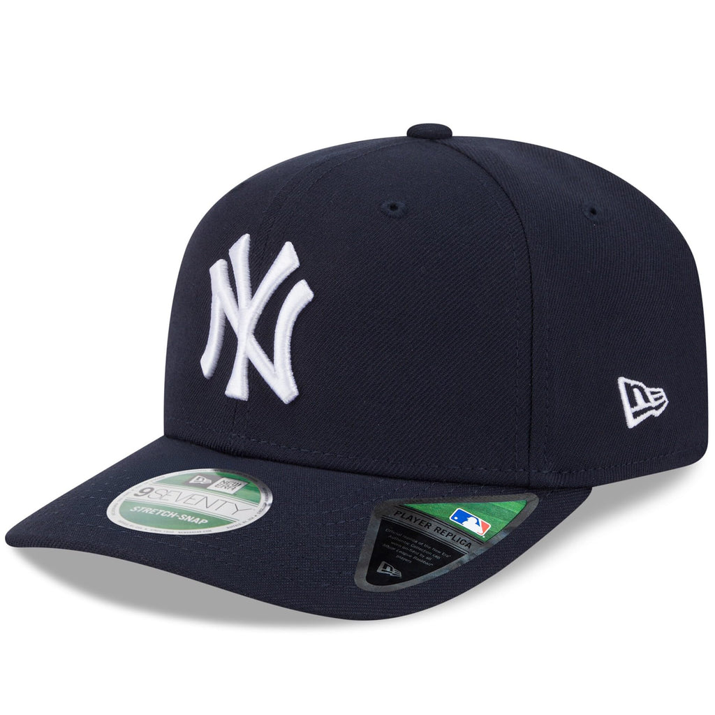 New Era Unisex-Adult MLB Player Replica 9SEVENTY Baseball Team Color Stretch Adjustable Snapback Hat One Size Fits All - New York Yankees - Navy