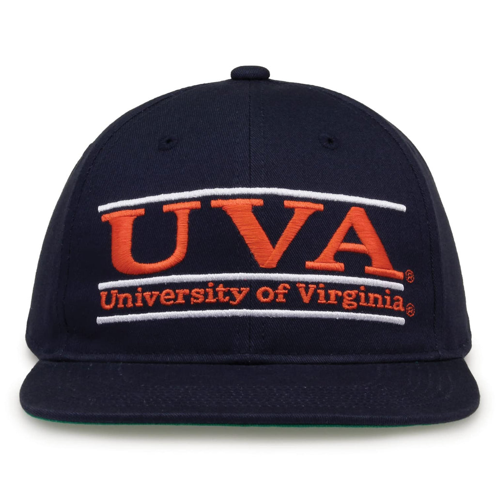 The Game NCAA Virginia Cavaliers, Unisex Retro Bar Design Hat, Adjustable, One Size