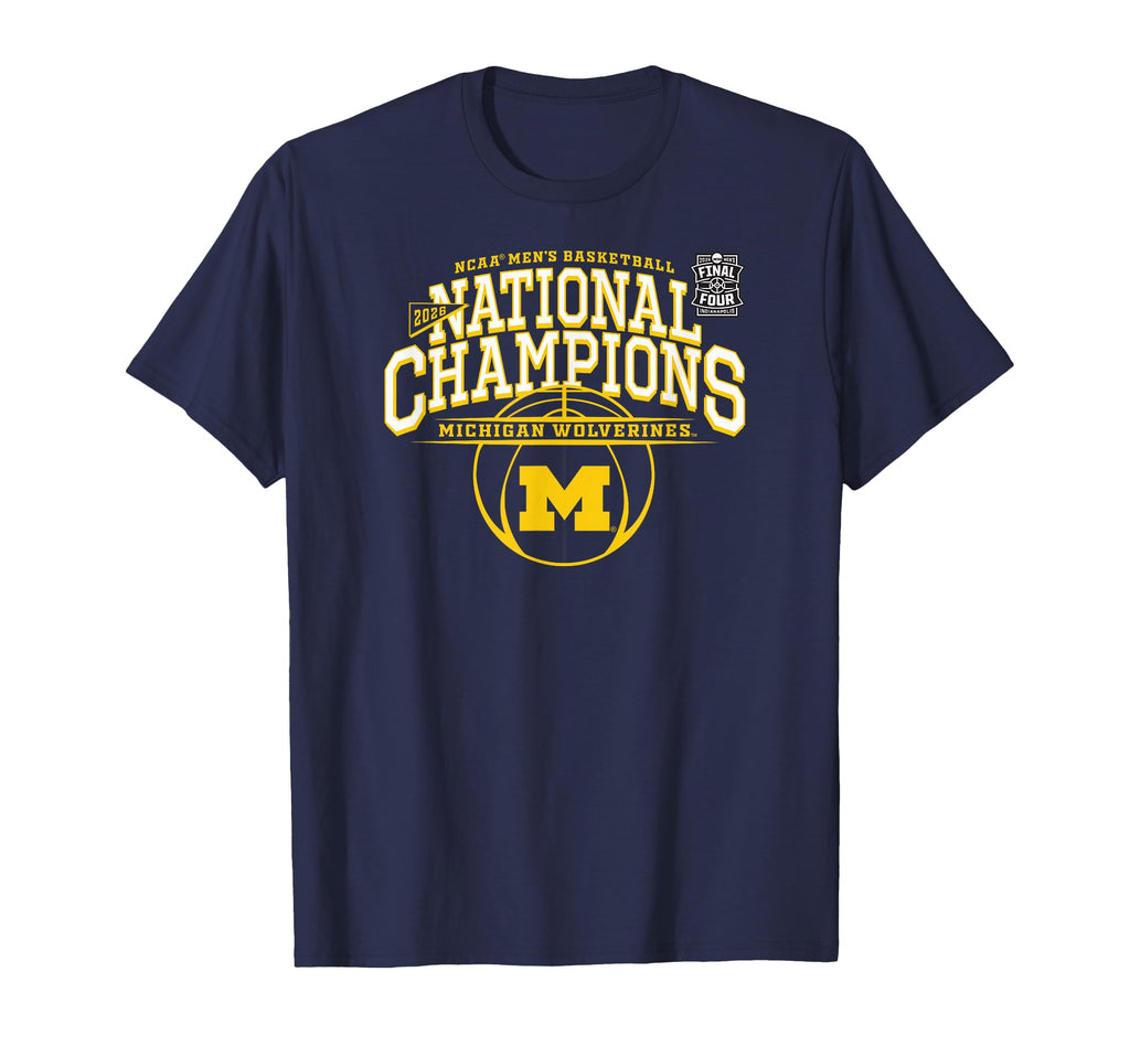 Michigan Wolverines National Champs 2026 M Basketball Drive T-Shirt