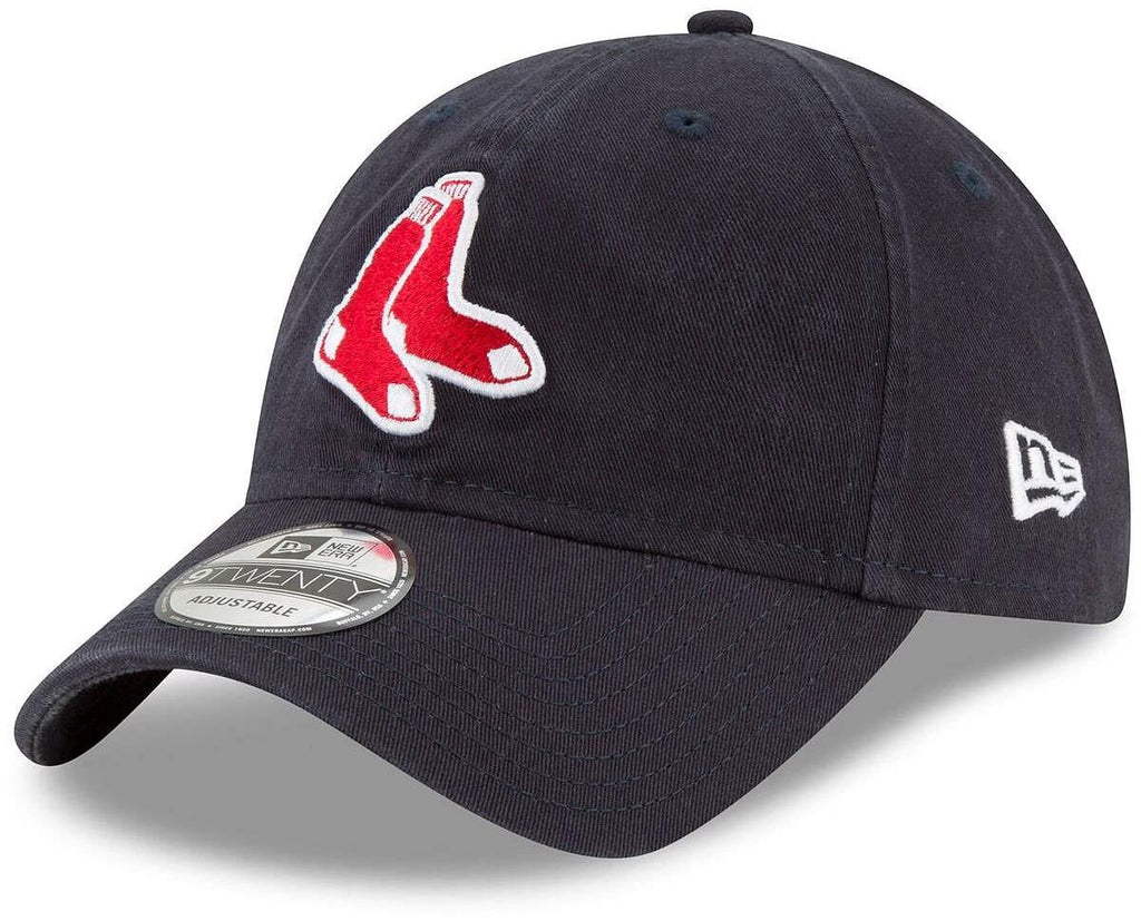 New Era Unisex-Adult MLB Core Classic 9TWENTY Team Alternate Adjustable Hat Cap One Size Fits All - Boston Red Sox Navy