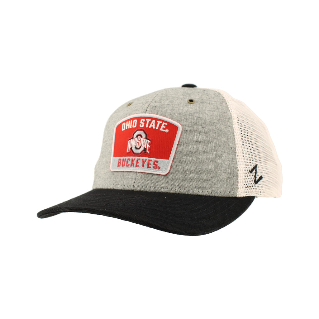 ZHATS Standard NCAA Officially Licensed Hat Snapback Dylan Patch Switch, Heather, One Size