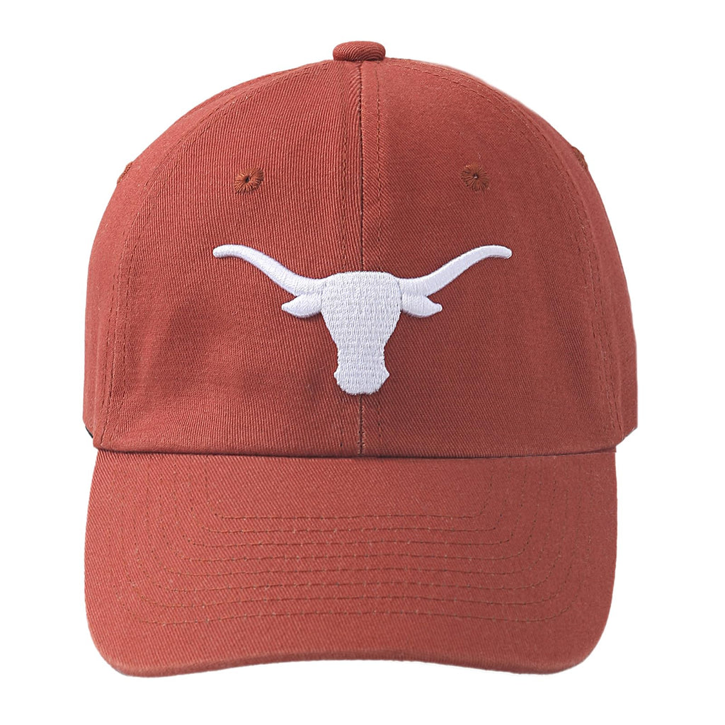 Leomie Burnt Orange Longhorns Baseball Cap for Men and Women - Classic Design, Adjustable Strap, Comfortable Fit for Everyday Wear and Outdoor Activities