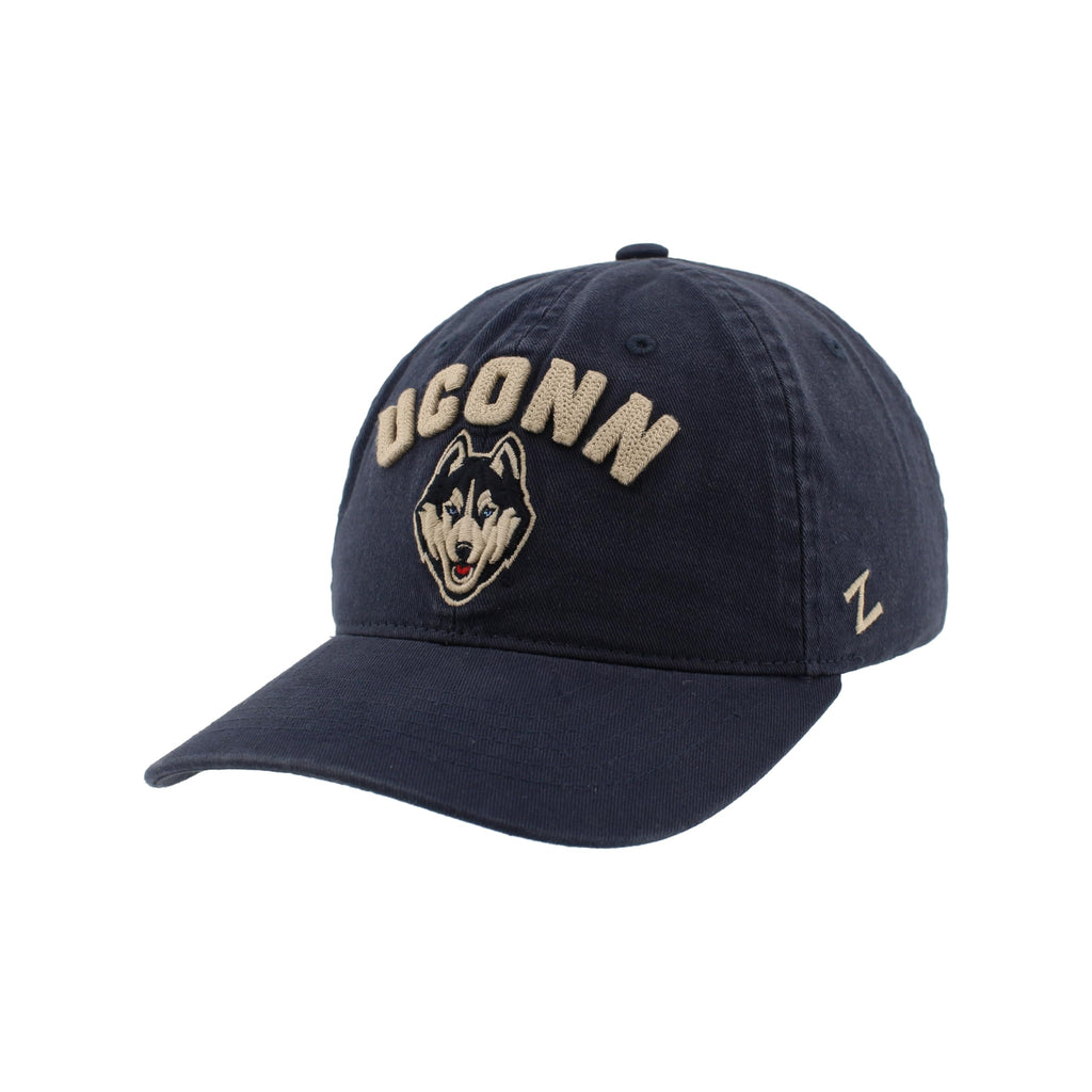 Connecticut Huskies NCAA Officially Licensed Hat Scholarship Arch Team Color