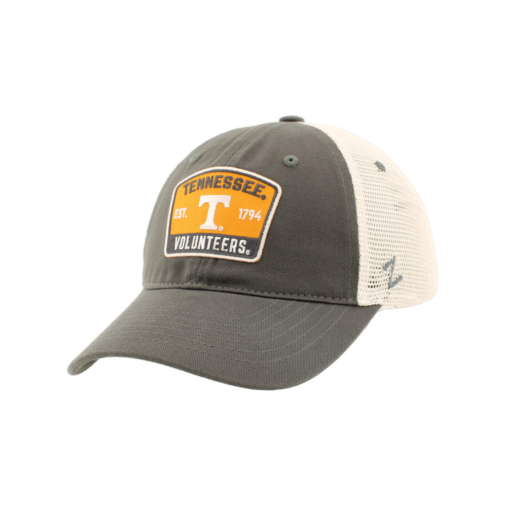 ZHATS Standard NCAA Officially Licensed Hat University Patch Switchback Secondary Color Stone, One Size