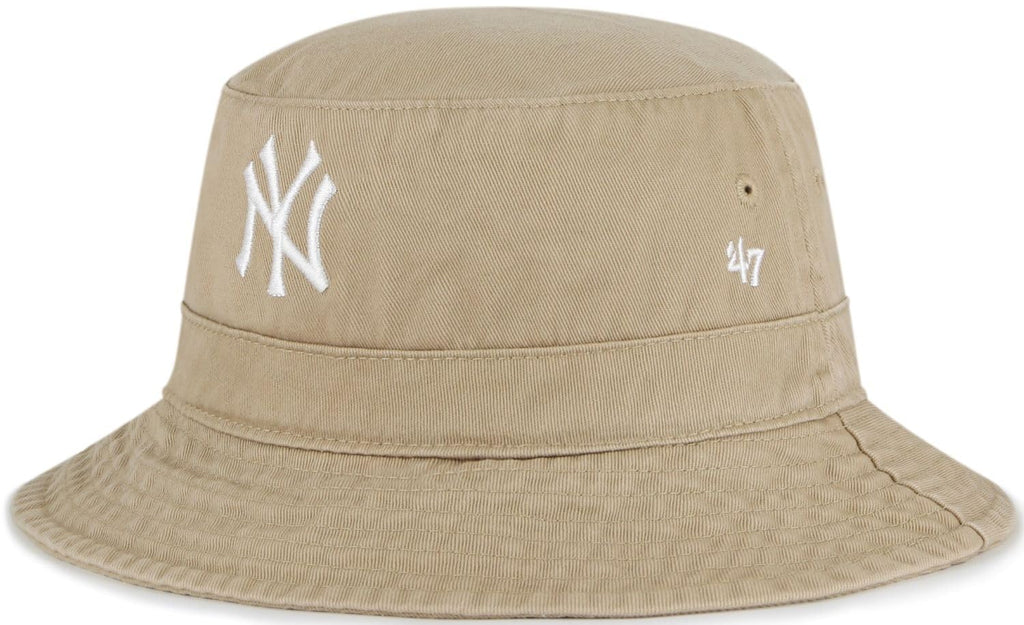 47 MLB New York Yankees One Size Bucket Hat - Khaki, Khaki, One Size