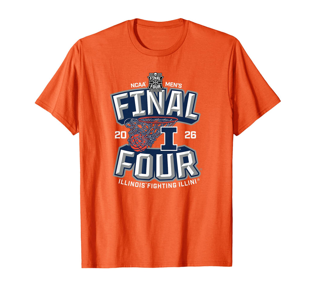 Illinois Men's Basketball Final Four March Madness Classic T-Shirt