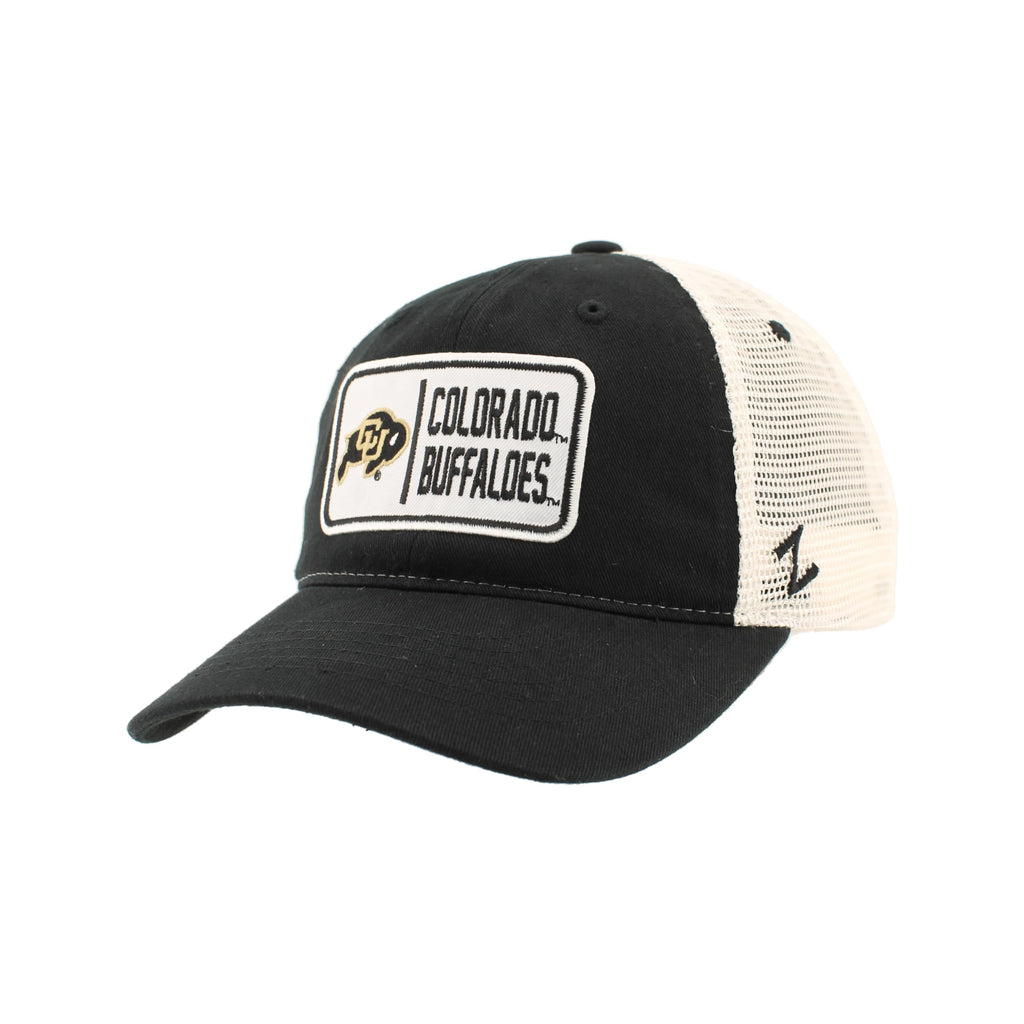 ZHATS Standard NCAA Officially Licensed Hat University Patch Defer Black