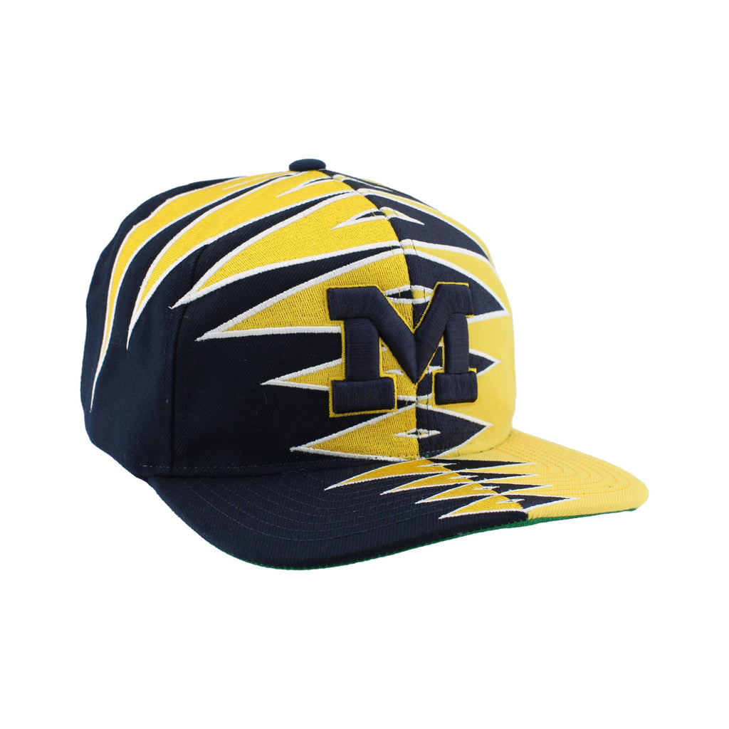 Michigan Wolverines NCAA Officially Licensed Adjustable Snapback Hat Team Color Split