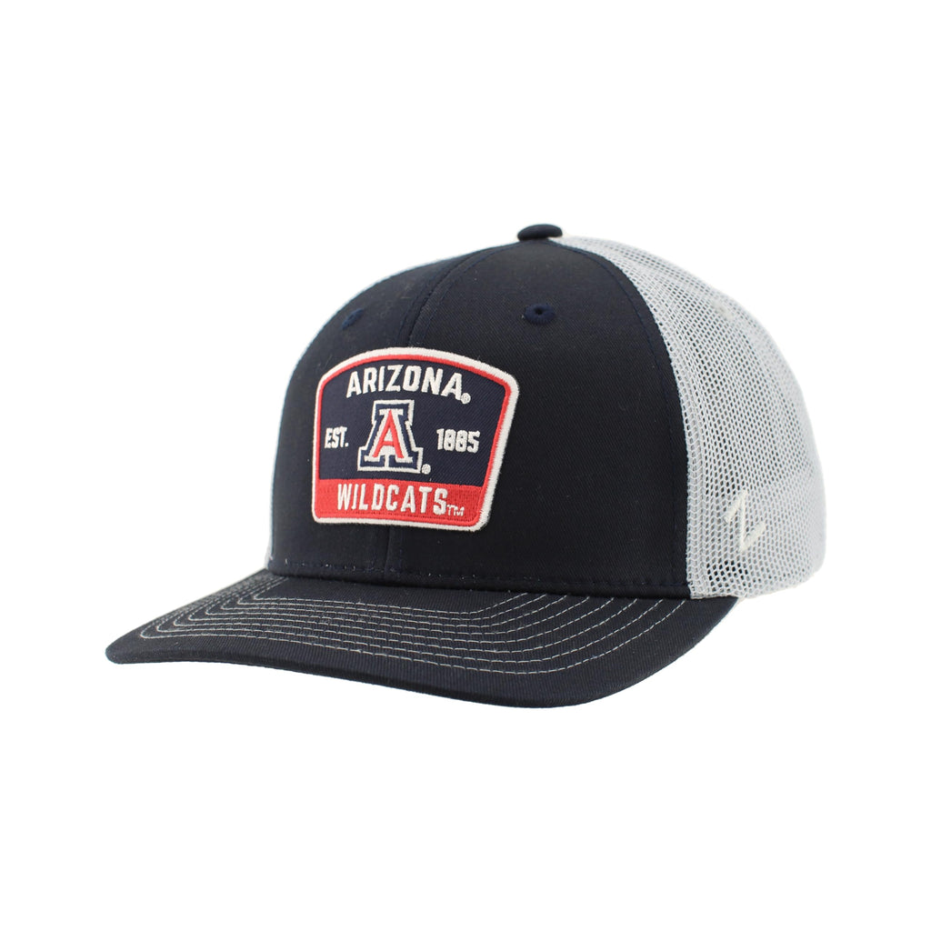 Arizona Wildcats NCAA Officially Licensed Trucker Hat Dakota Switchback Patch Team Color