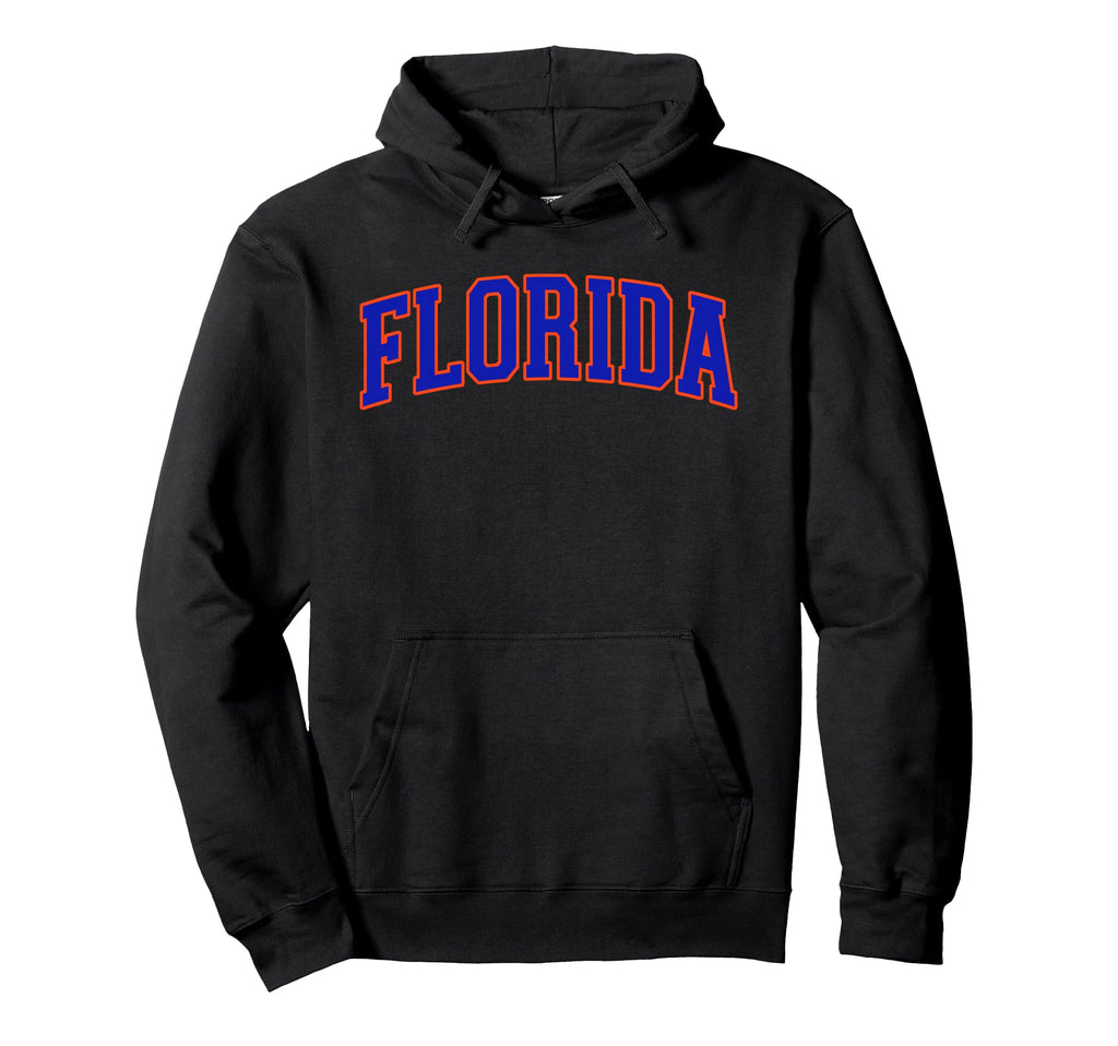 Florida FL Text Style. Florida Design For Men Women Kids... Pullover Hoodie