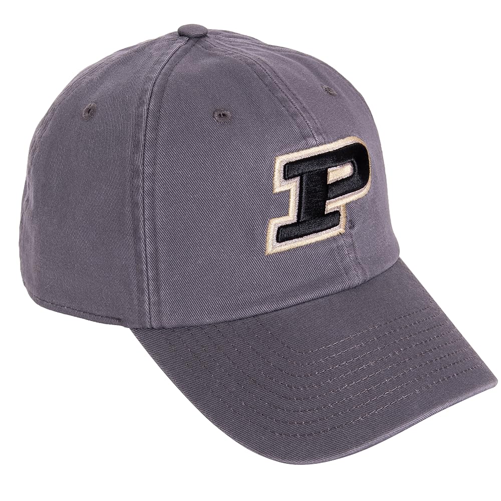 Desert Cactus Purdue University Baseball Hat Boilermakers Brimmed Embroidered Hats Cap Adjustable Cloth Strap Adult (Style C1) Gray
