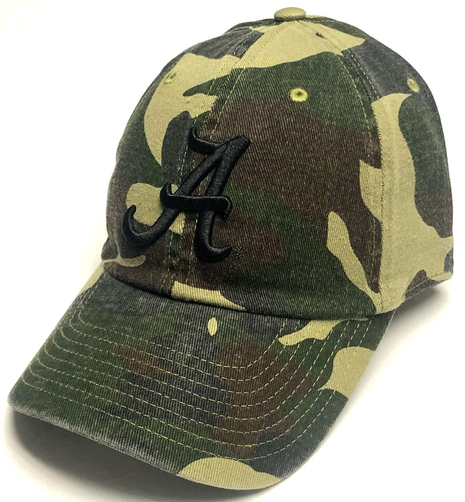'47 Alabama Crimson Tide Hat, Cap Clean Up 21029769 Camouflage (One Size)