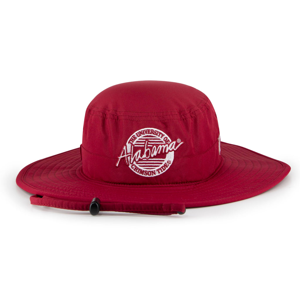 The Game NCAA Licensed Alabama Crimson Tide Boonie Hat, University of Alabama Game Day Bucket Hat