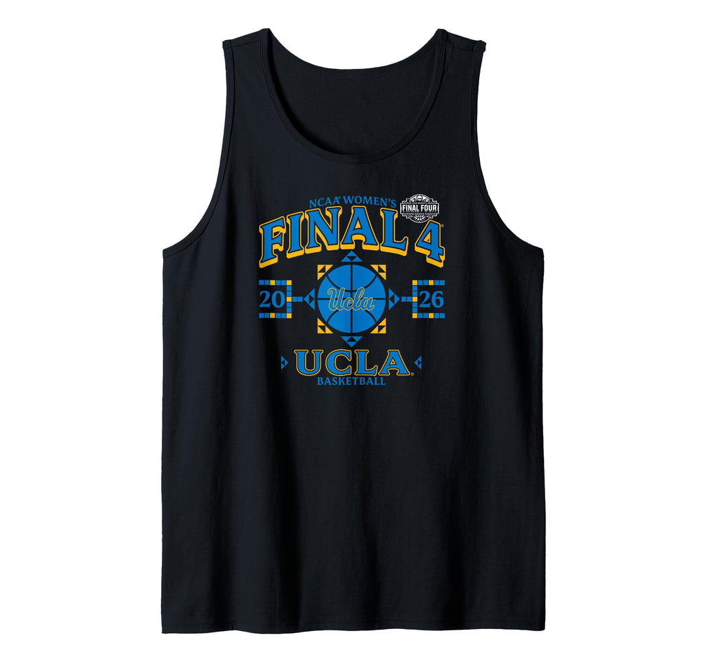 UCLA Bruins Final Four 2026 Women's March Madness Black Tank Top