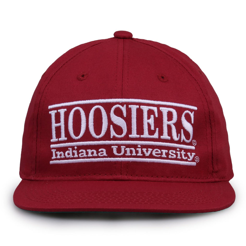 The Game NCAA Indiana Hoosiers, Unisex Retro Bar Design Hat, Adjustable, One Size