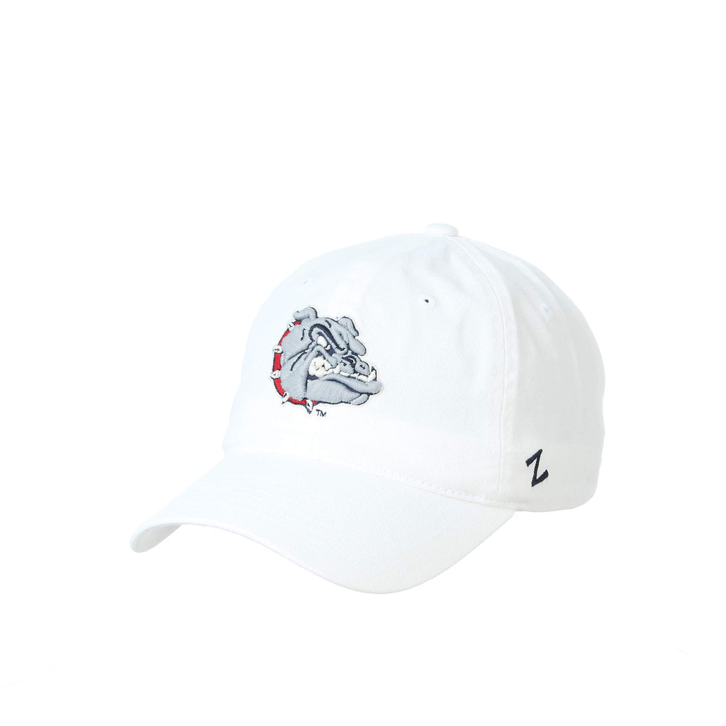 NCAA Gonzaga Bulldogs Mens Adjustable Scholarship Hat White, Gonzaga Bulldogs White, Adjustable